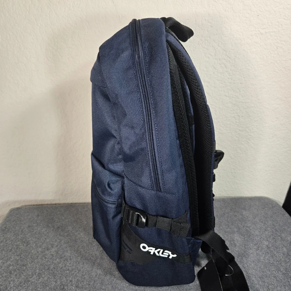 Oakley Street Backpack Fathom Navy Blue School Travel Bag FOS900544 New